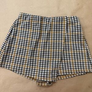 Altar’d State Checkered Pattern Shorts